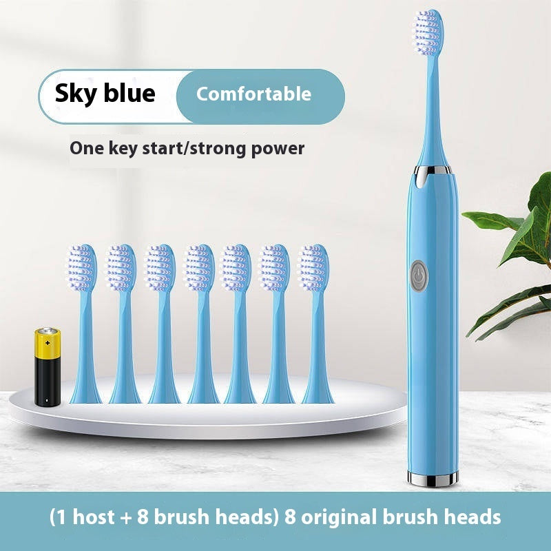 Sonic Electric Rechargeable Soft Bristle Waterproof Electric Toothbrush 5 Modes