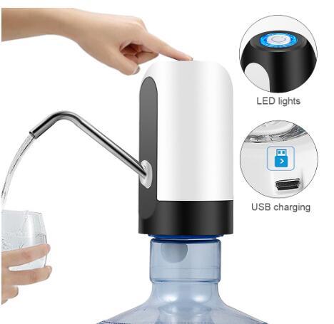 Water Bottle Pump Automatic USB Water Bottle Universal Electric Pump Dispenser 5 Gallon USB Charging