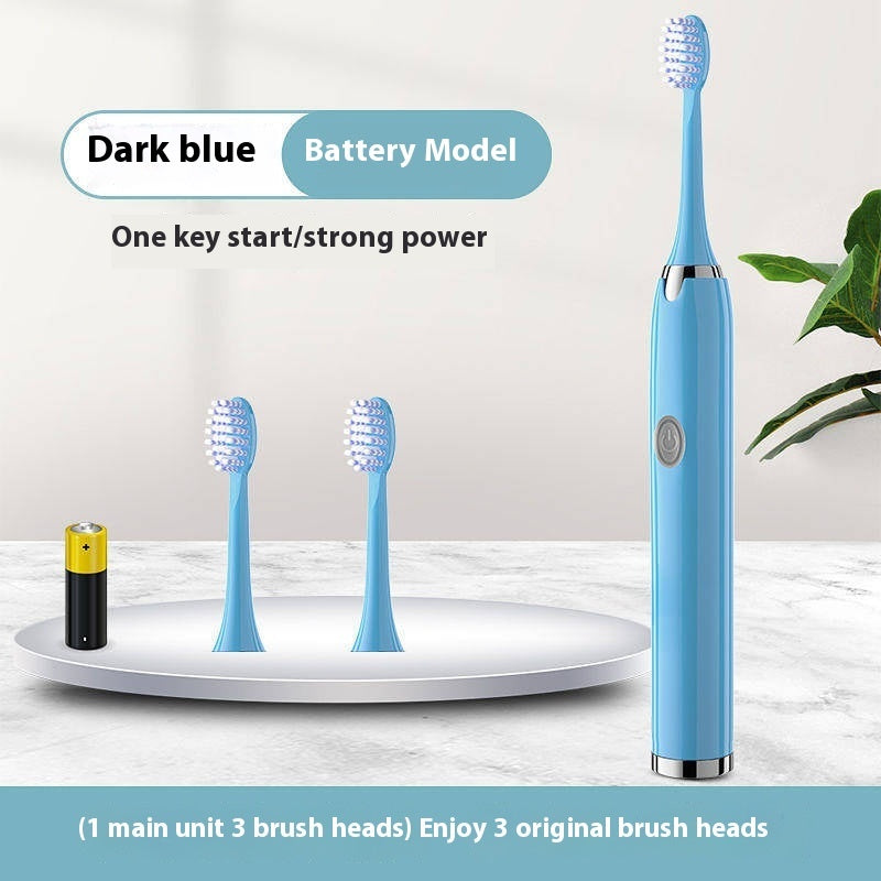 Sonic Electric Rechargeable Soft Bristle Waterproof Electric Toothbrush 5 Modes