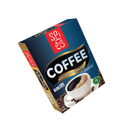 Ceylon Coffee With Cinnamon & Cardamom Premium Organic 100% Coffee 100g - SpiCey Brand